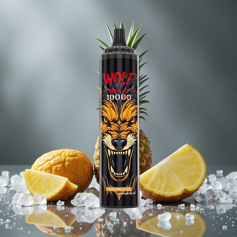 JNR Wolf Niplo 10000パフ 20ml パイナップルアイス