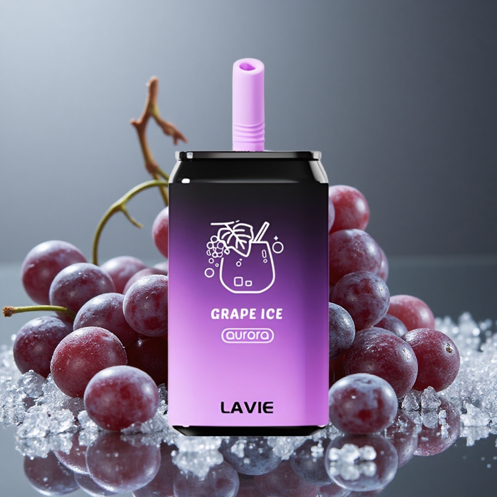 LAVIE Aurora 11000パフ グレープアイス 22ML 650mAh