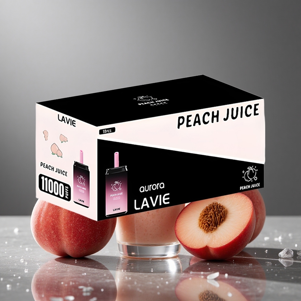 LAVIE Aurora 11000パフ ピーチジュース 22ML 650mAh