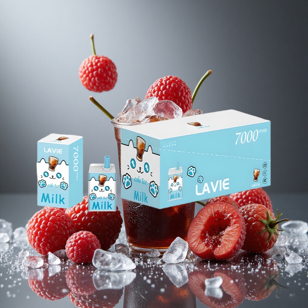 LAVIE Milk 7000パフ 16ML タイプC充電 コーラアイス