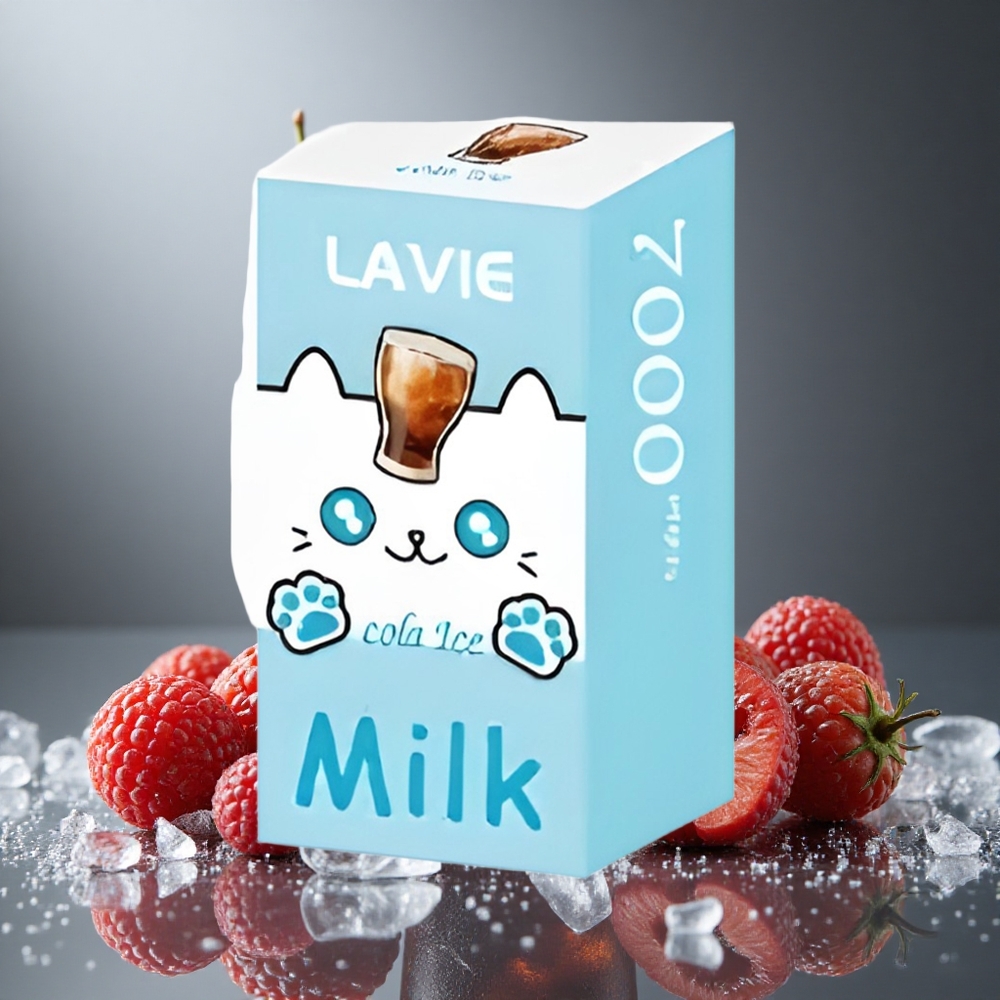 LAVIE Milk 7000パフ 16ML タイプC充電 コーラアイス