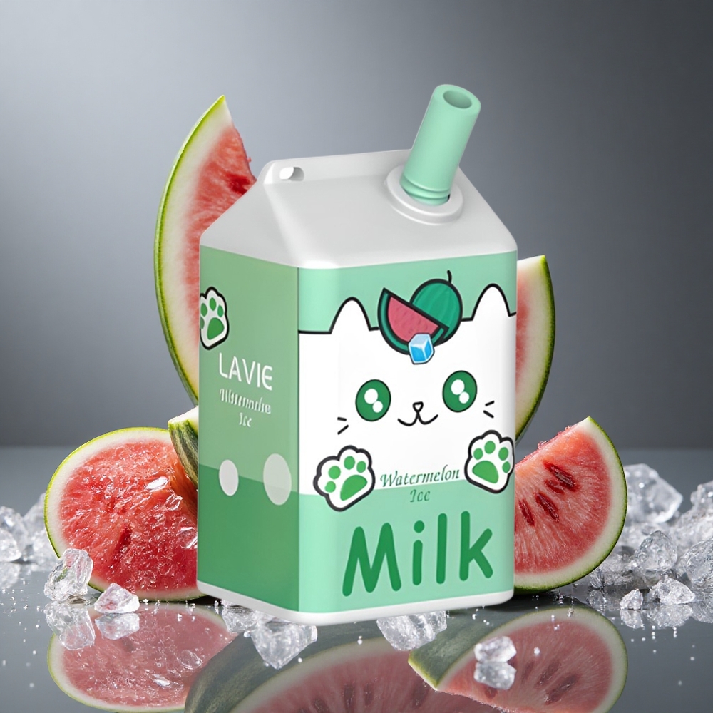 LAVIE Milk 7000パフ スイカアイス 16ML 600mAh