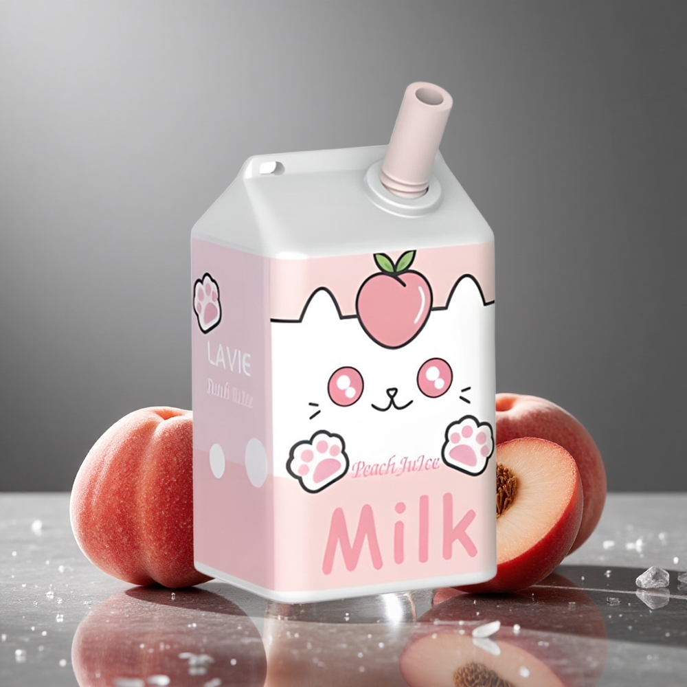 LAVIE Milk 7000パフ ピーチジュース 16ML 600mAh