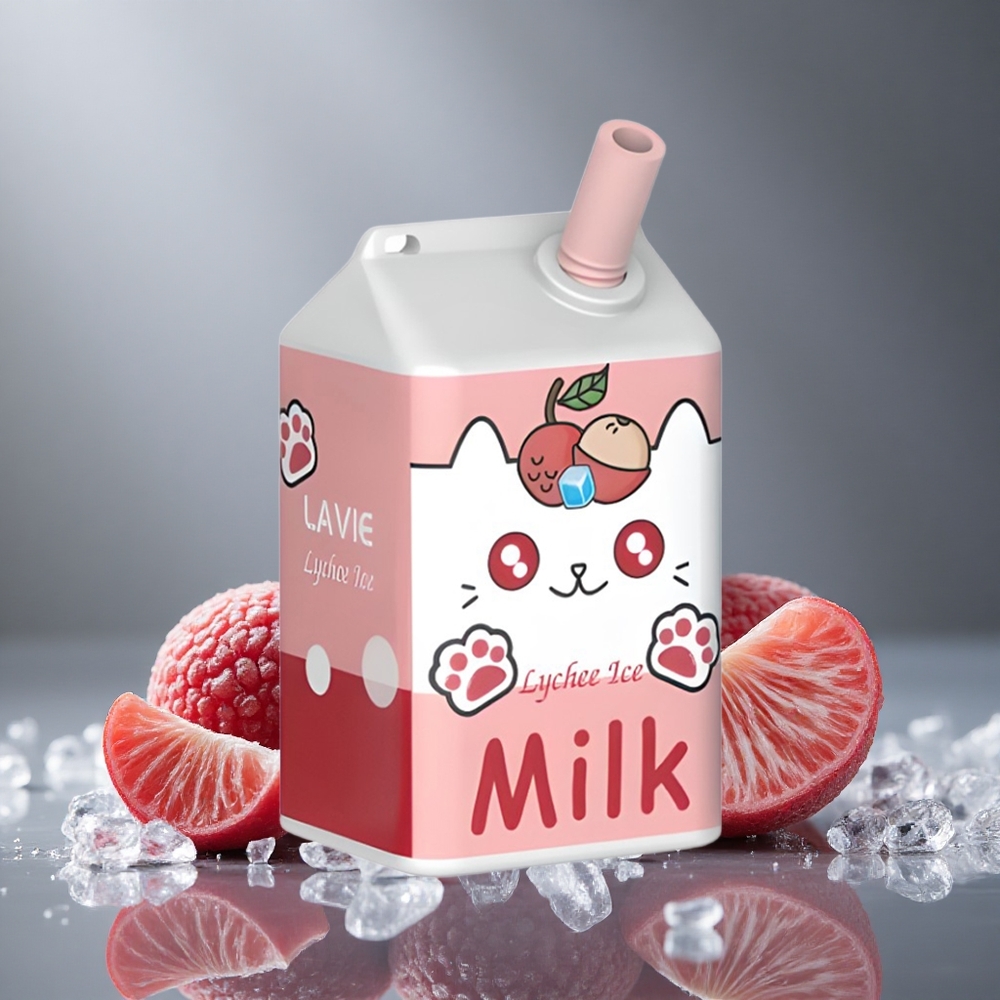 LAVIE Milk 7000パフ ライチアイス 16ML 600mAh