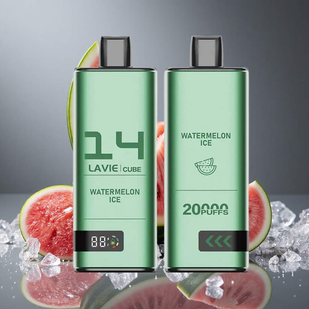 Lavie Cube 20000パフ スイカアイス 28ml 600mAh