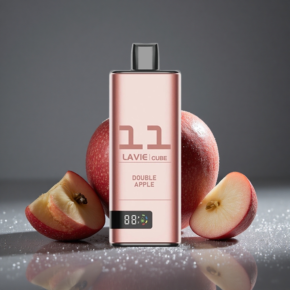 Lavie Cube 20000パフ ダブルアップル 28ml 600mAh