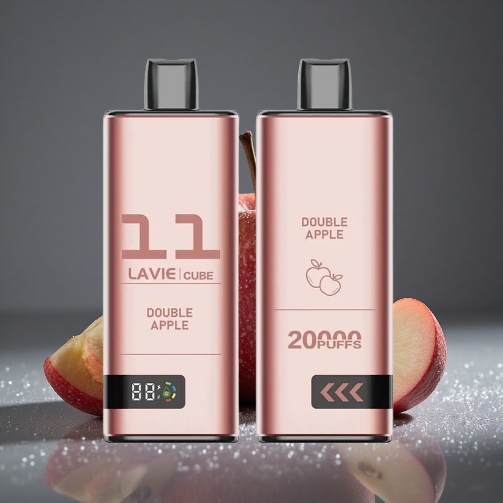 Lavie Cube 20000パフ ダブルアップル 28ml 600mAh