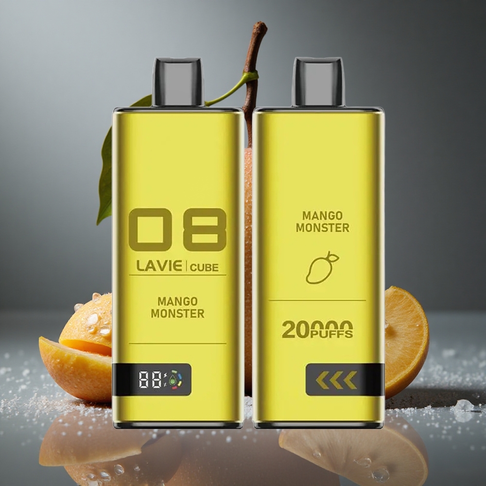 Lavie Cube 20000パフ マンゴーモンスター 28ml 600mAh