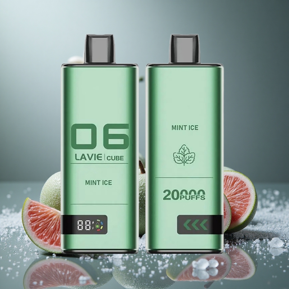 Lavie Cube 20000パフ ミントアイス 28ml 600mAh