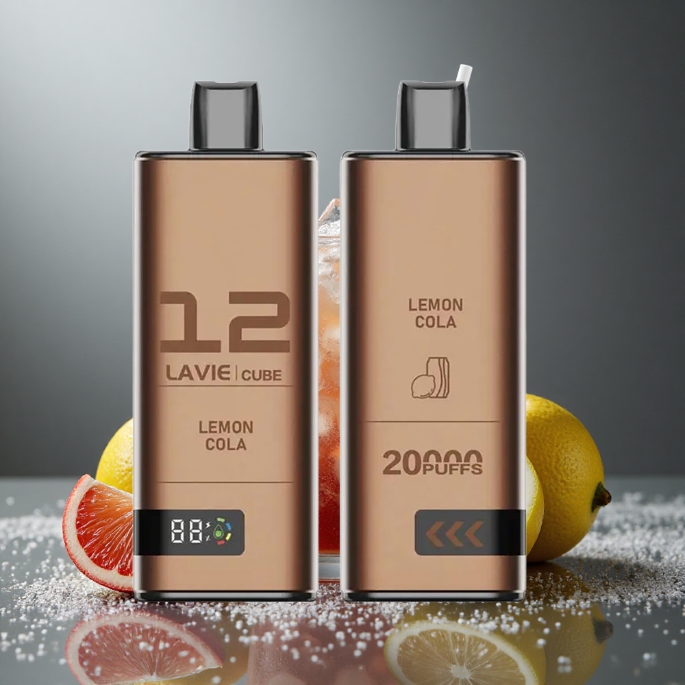 Lavie Cube 20000パフ レモンコーラ 28ml 600mAh