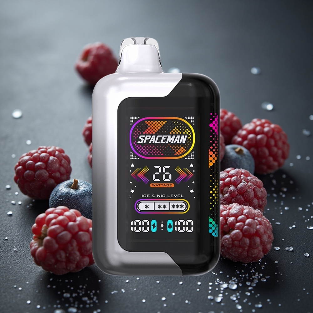 SMOK SPACEMAN SP40000 20ml 40000パフ ブラックベリーラズ