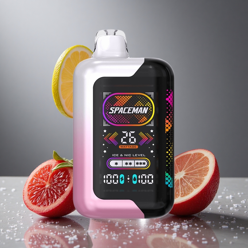 SMOK SPACEMAN SP40000 ディスポーザブルベイプ 20ml 40000パフ ピンクレモネード