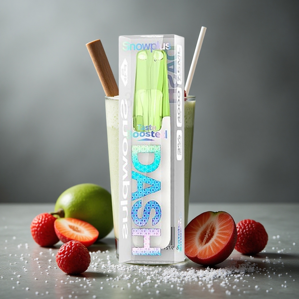 Snowplus Dash 4000パフ 抹茶スムージー セラミックアトマイザー 530mAh