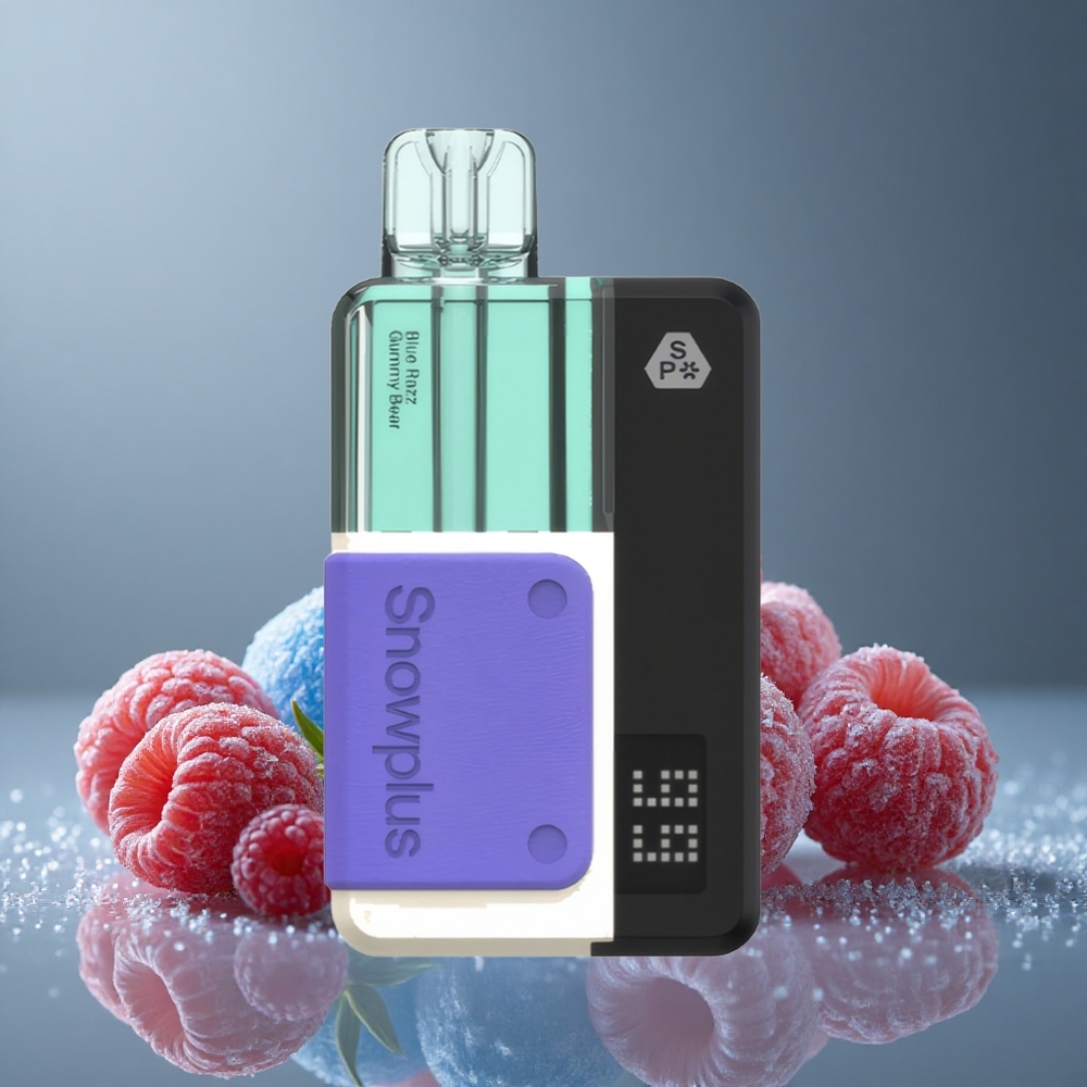 Snowplus Swift 15000パフ ブルーレズグミーベア デュアルメッシュ 1000mAh