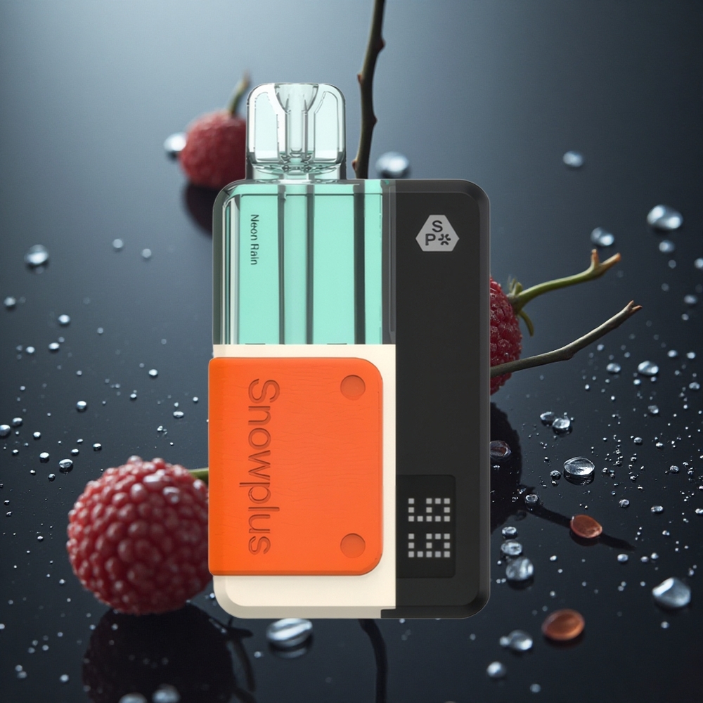 Snowplus Swift 15000パフ ポッドキット ネオンレイン デュアルメッシュ 2+10ml