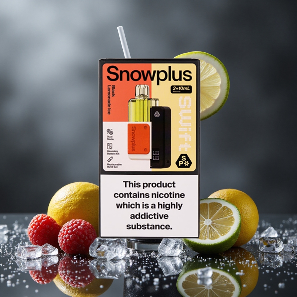 Snowplus Swift 5000 パフ デュアルメッシュ ブラックレモネードアイス