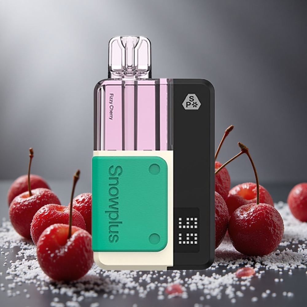 Snowplus Swift 5000パフ デュアルメッシュ フィジーチェリー 1000mAh