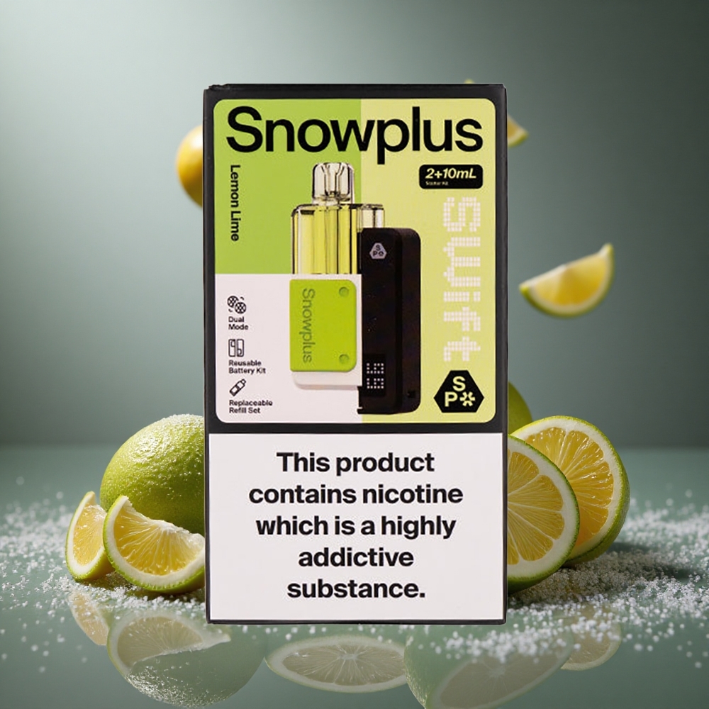 Snowplus Swift 5000パフ デュアルメッシュ レモンライム