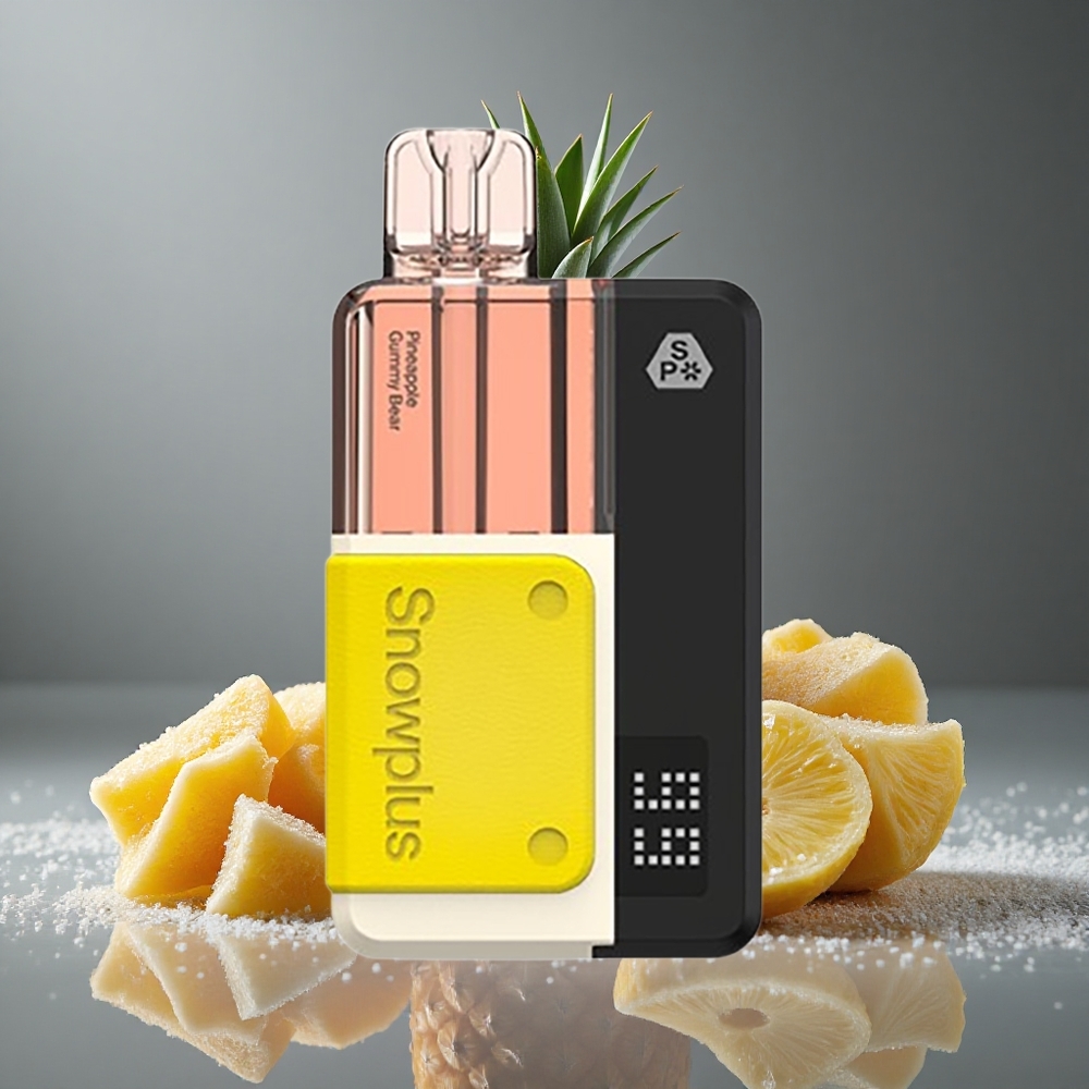 Snowplus Swift 5000パフ パイナップルグミベア デュアルメッシュ 1000mAh