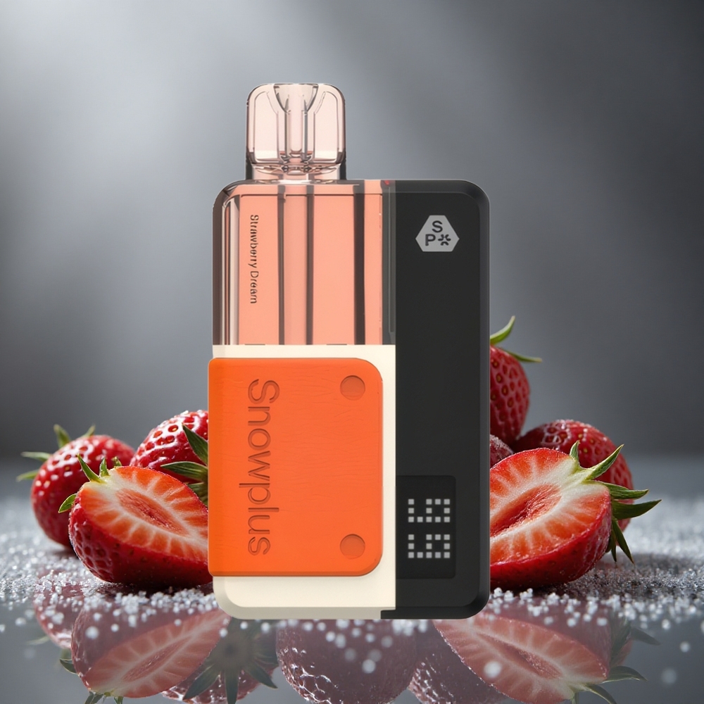Snowplus Swift Pod Kit 15000パフ ストロベリードリーム デュアルメッシュ 2+10ml