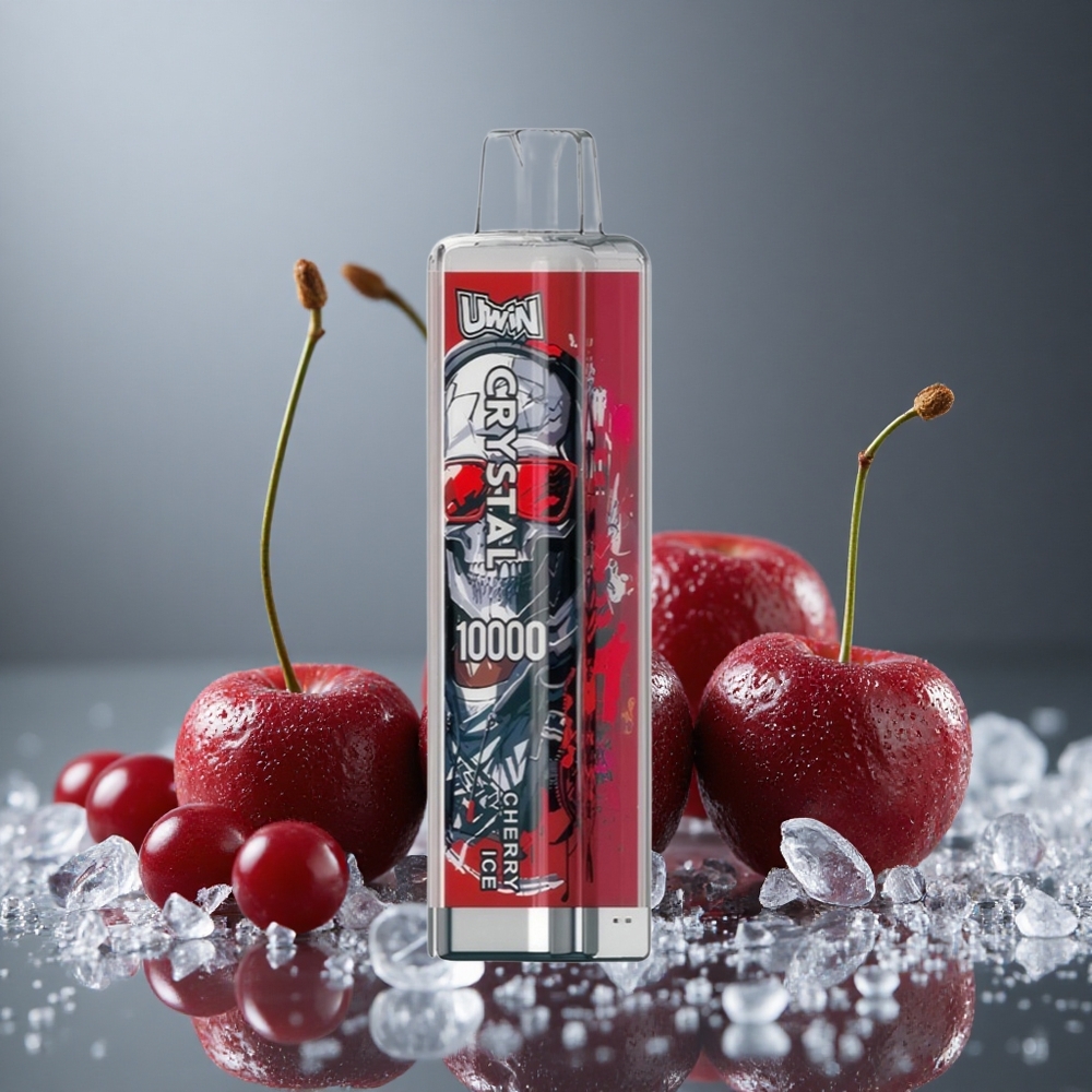 UWIN Crystal 10000 パフ 18ml チェリーアイス