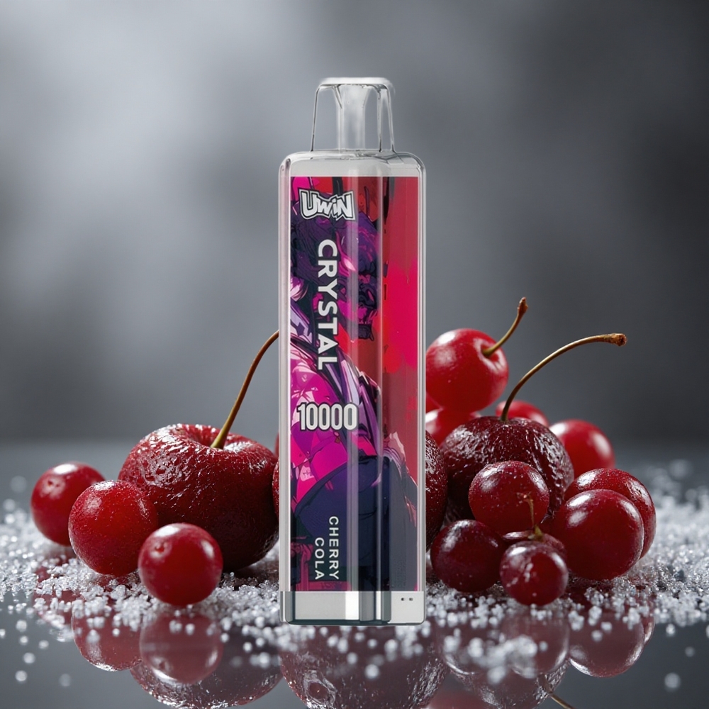 UWIN Crystal 10000 パフ チェリーコーラ 18ml 650mAh