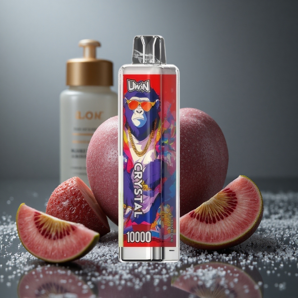 UWIN Crystal 10000パフ 18ml 0/2/3/5ニコチン ラブ66