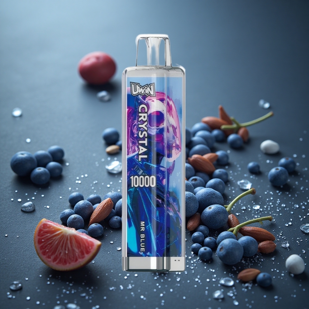 UWIN Crystal 10000パフ 18ml ブルー