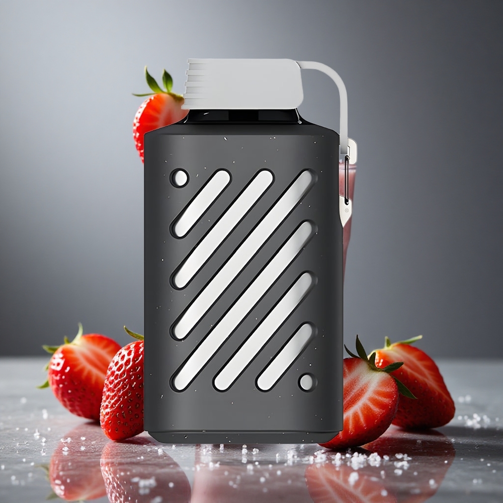 VOZOL GEAR 10000 ディスポーザブルベイプ ストロベリースムージー 10000パフ 20ml