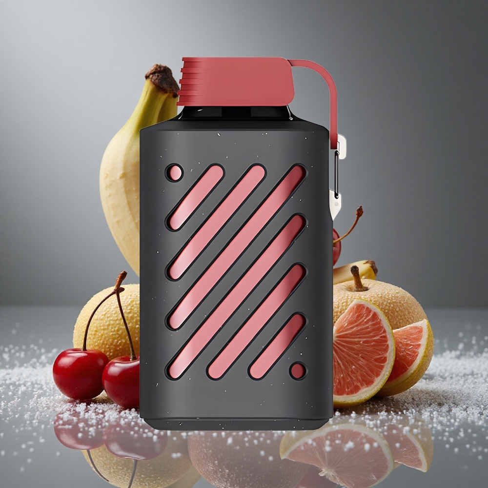 VOZOL GEAR 10000 使い捨べイプ ドラゴンフルーツ バナナ チェリー 10000パフ吸引 20ml Eリキッド容量