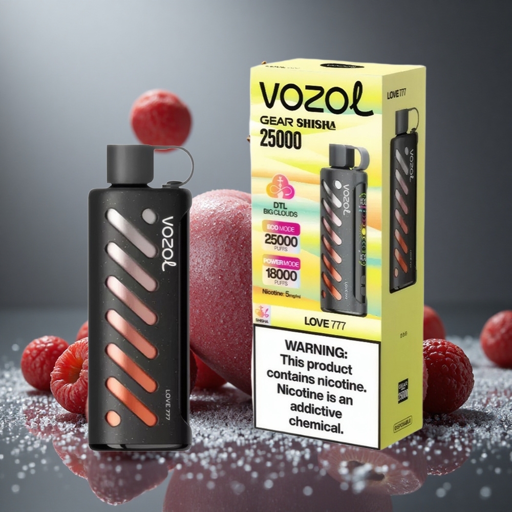 VOZOL Gear Shisha 25000パフ 30種類のおいしいフレーバー SiLCテック搭載