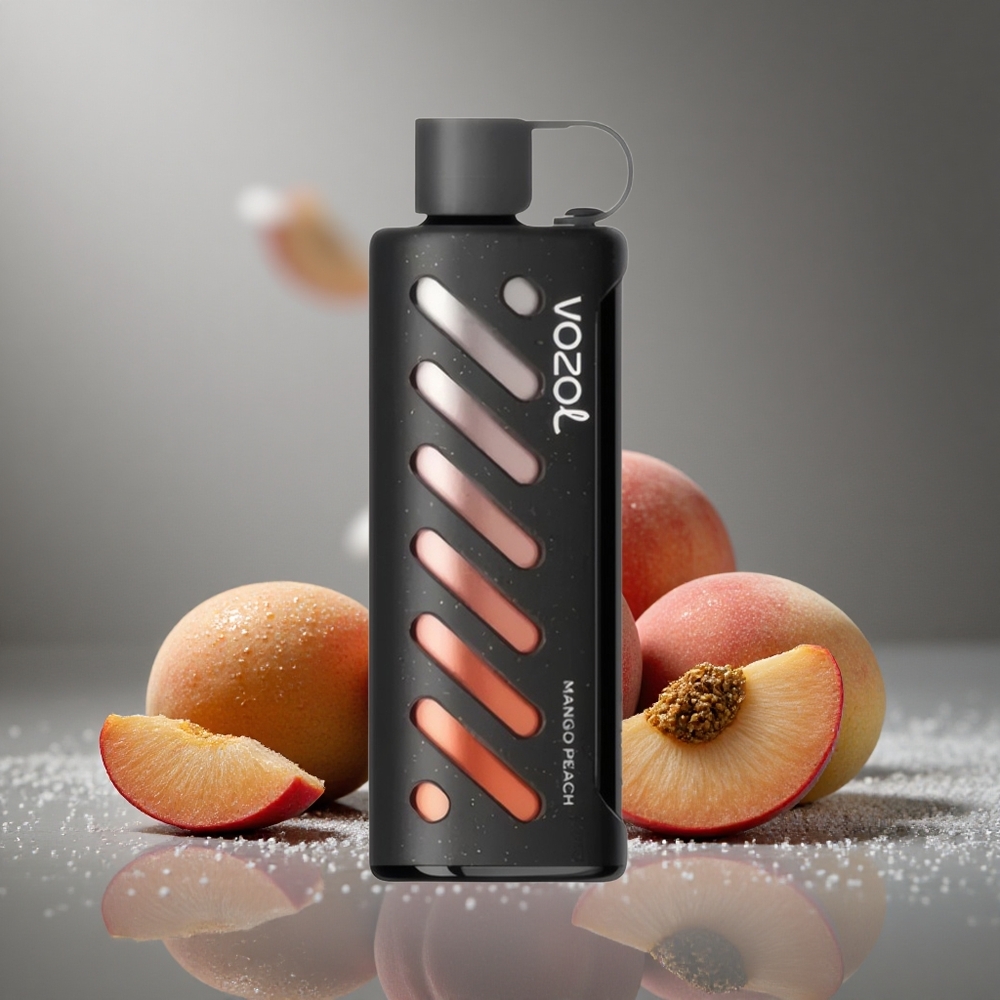 VOZOL Gear Shisha 25000パフ デュアルメッシュ マンゴーピーチ