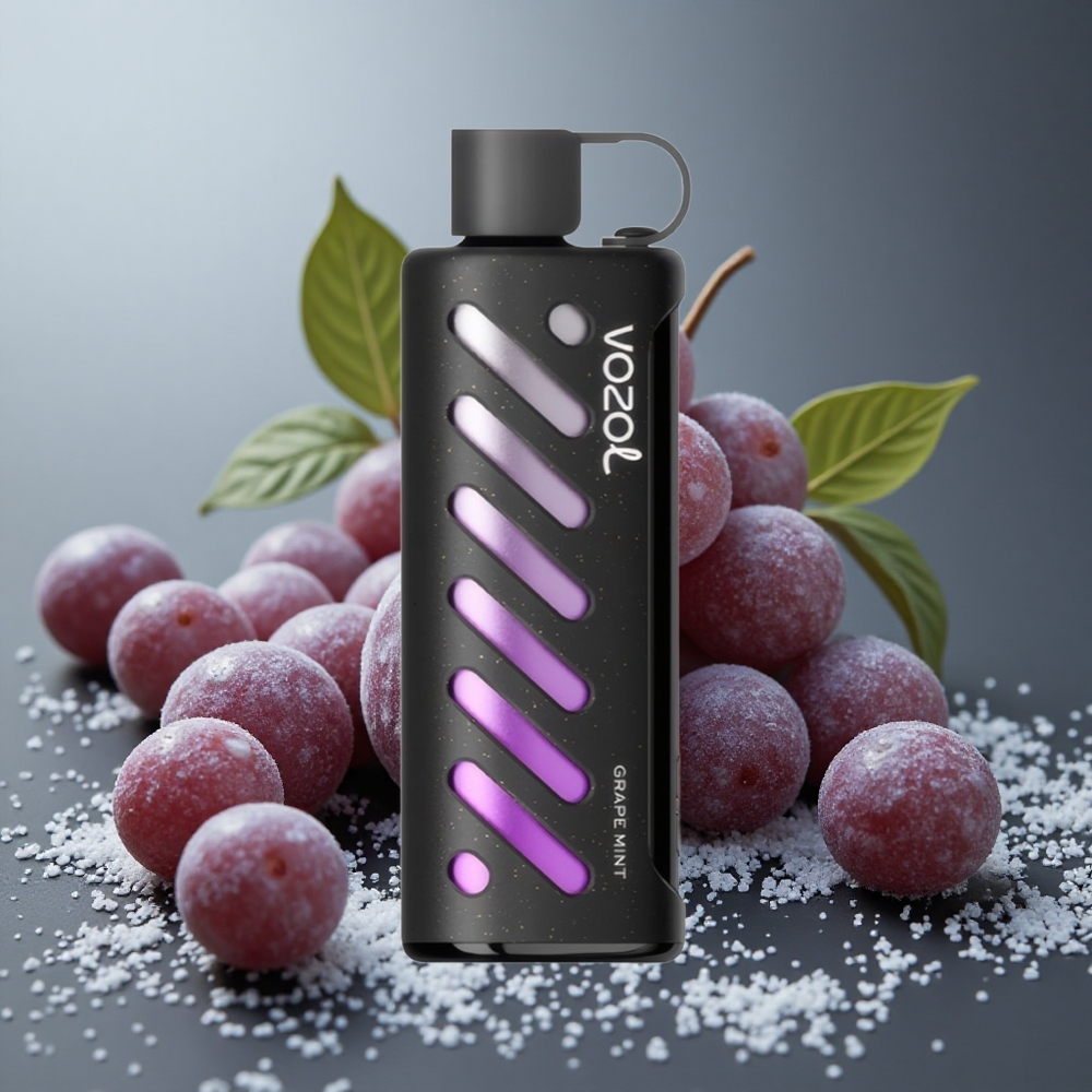 VOZOL Gear Shisha 25000パフ デュアルメッシュデュアルモード グレープミント