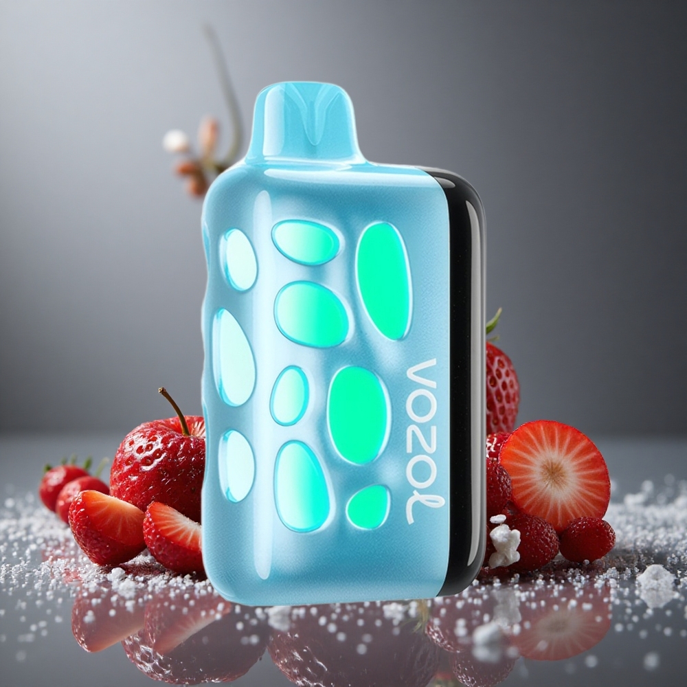 VOZOL RAVE 40000 チェリーストロベリー 270度ビビッドグローデザイン ビートシンクパーティーモード