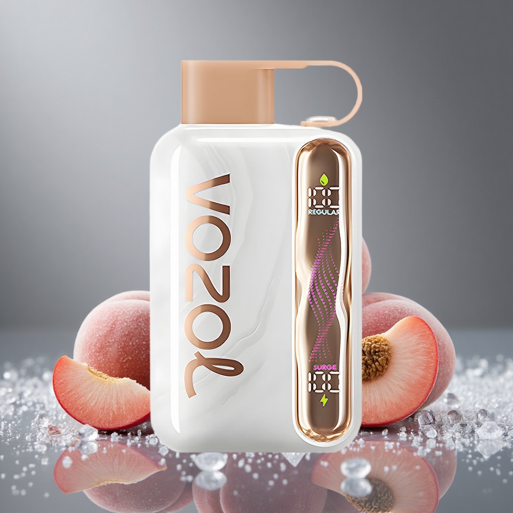 VOZOL STAR 40000パフ ピーチアイス 1000mAh 20/50mg/ml ニコチン