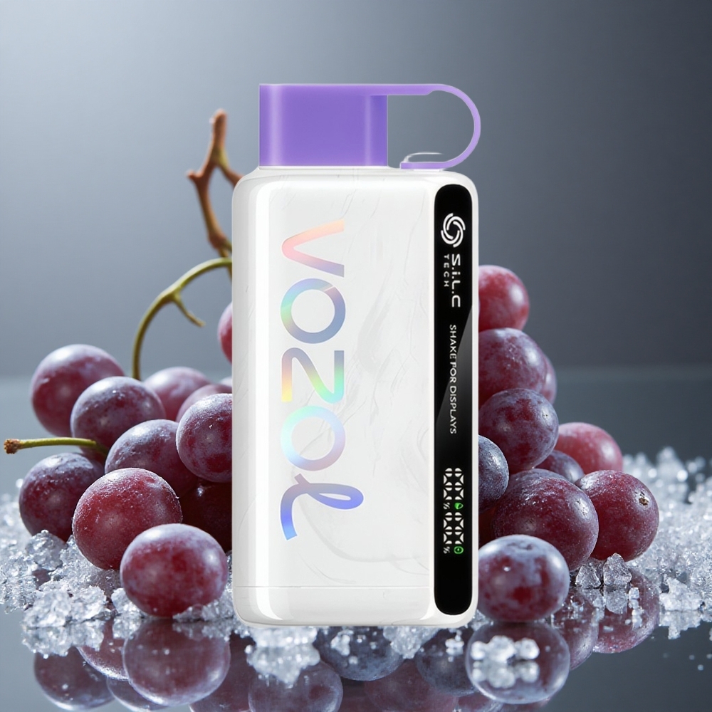 VOZOL STAR 9000/12000 使い捨べイプ グレープアイス SiLC TECH 650mAh