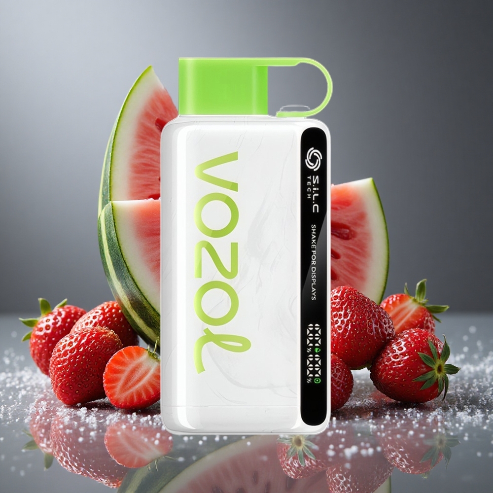 VOZOL STAR 9000/12000 使い捨べイプ ストロベリーワーターメロン リサイクルプラスチック製 650mAh
