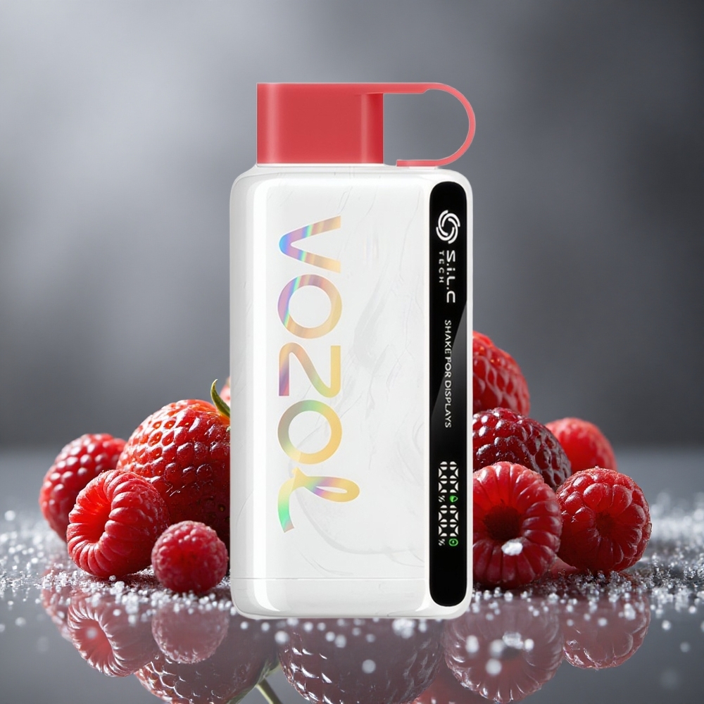 VOZOL STAR 9000/12000 使い捨べイプ ストロベリー・ラズベリー・チェリー リサイクルプラスチック 650mAh