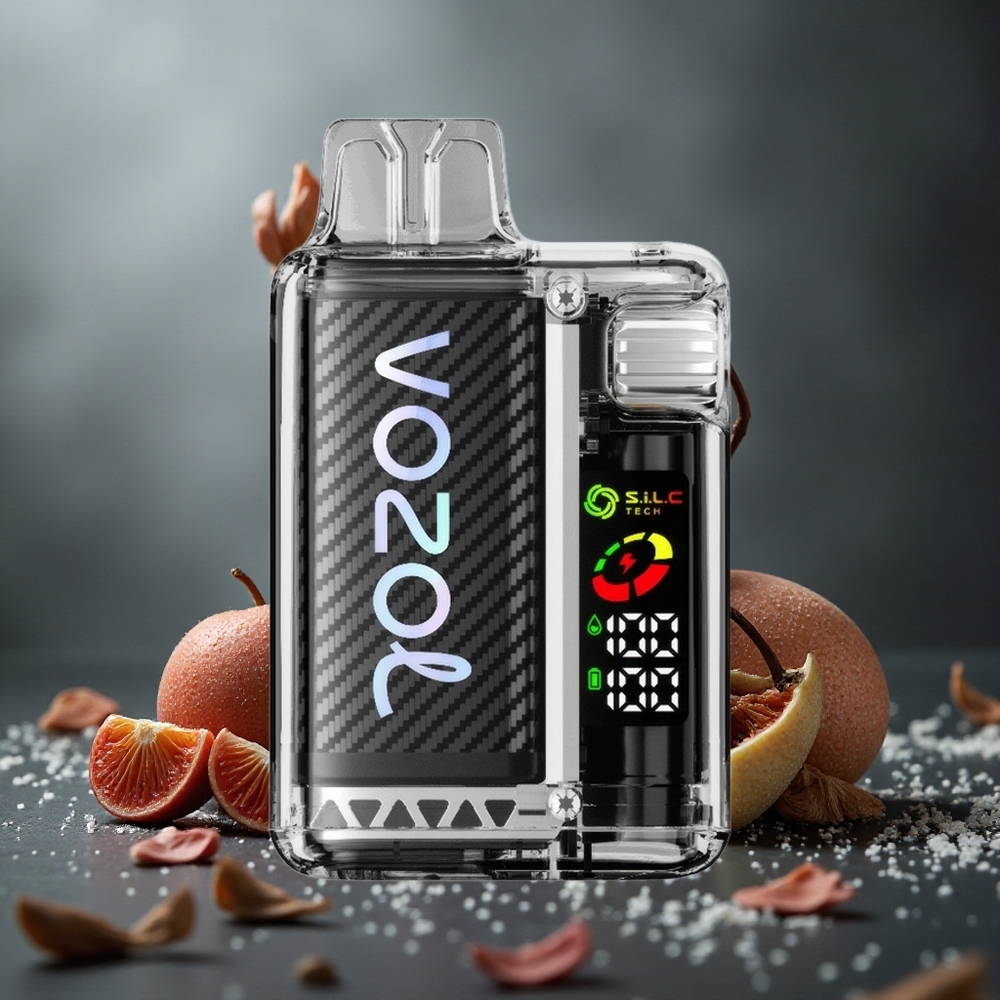 VOZOL Vista 20000 パフ 充電式バッテリー 650mAh バニラクリームタバコ