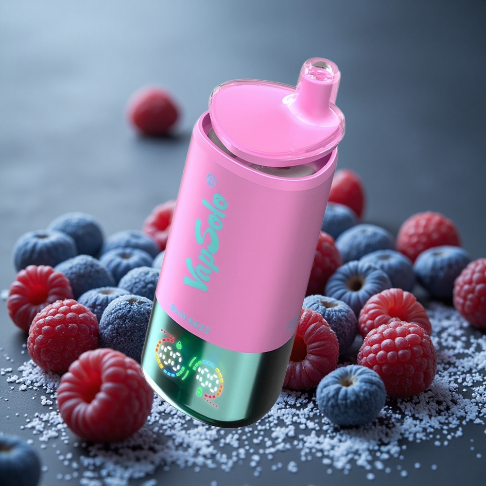 VapSolo Triple 30000 パフ ブルーレズ 40ml 20/50mg/ml ニコチン