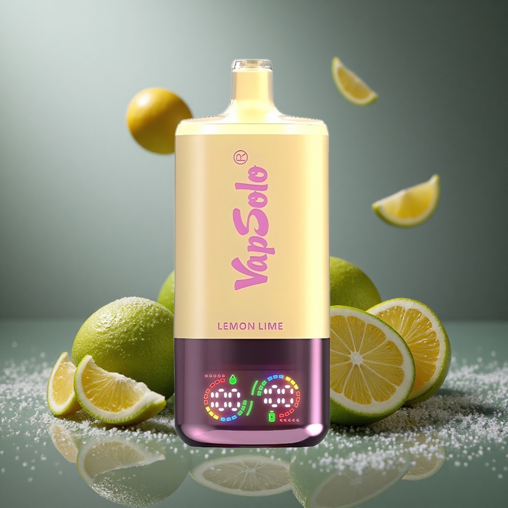 VapSolo Triple 30000 パフ レモンライム 40ml 20/50mg/ml ニコチン