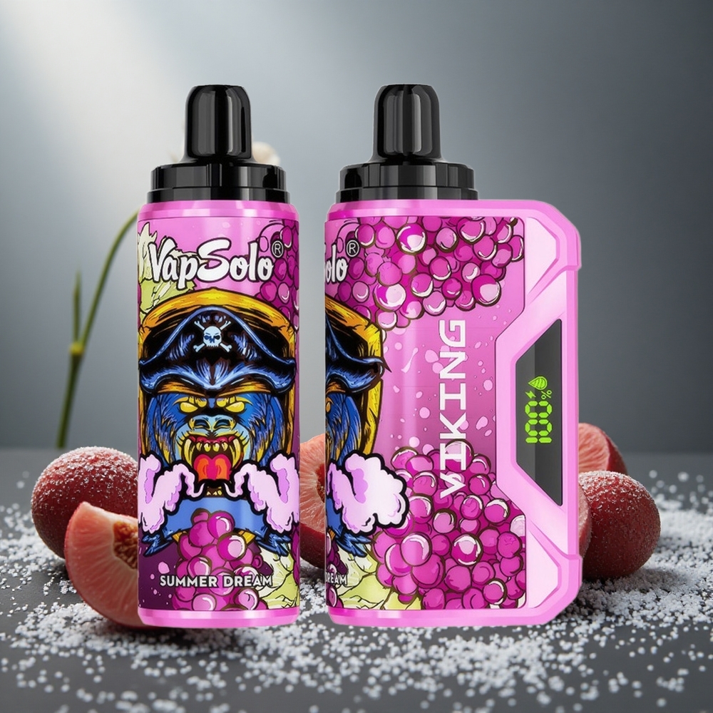 VapSolo VIKING 12000パフ サマードリーム 22ml タイプC