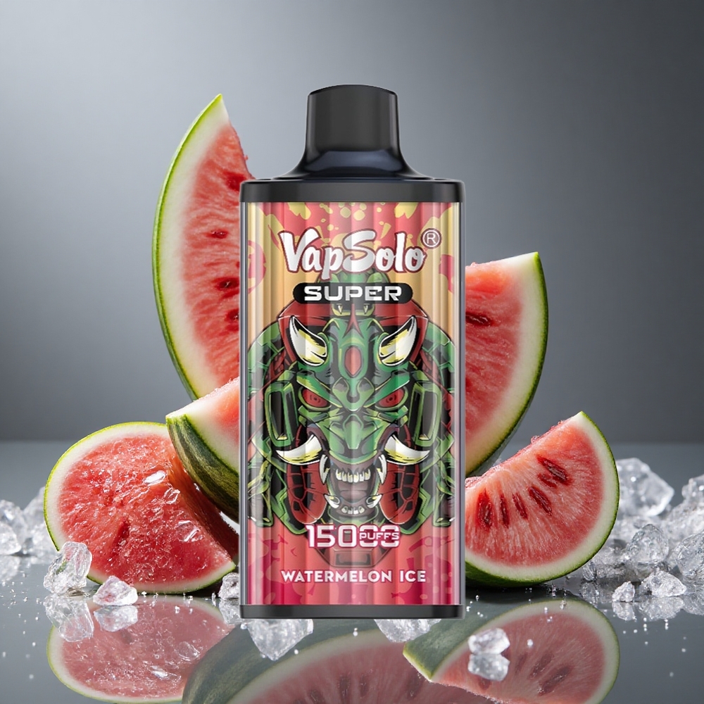 Vapsolo Super 15000パフ スイカアイス 40ml 850mAh