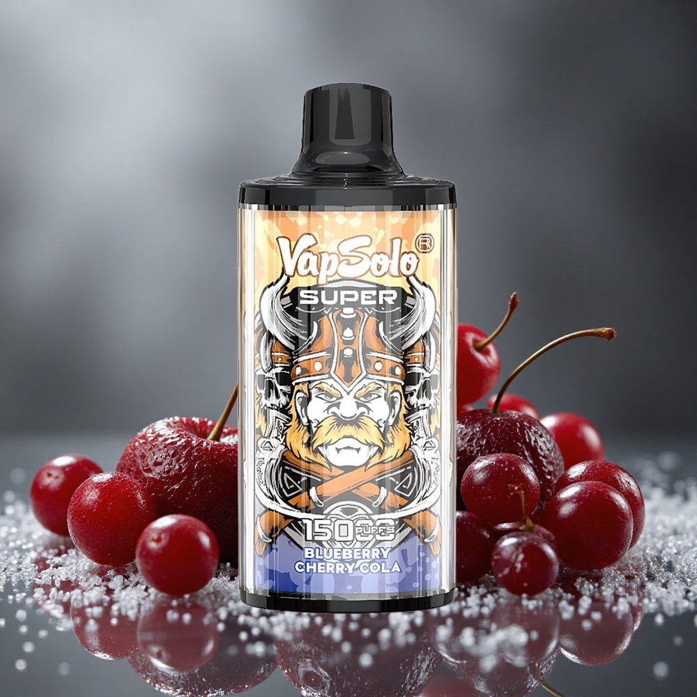 Vapsolo Super 15000パフ チェリーコーラ 40ml 850mah