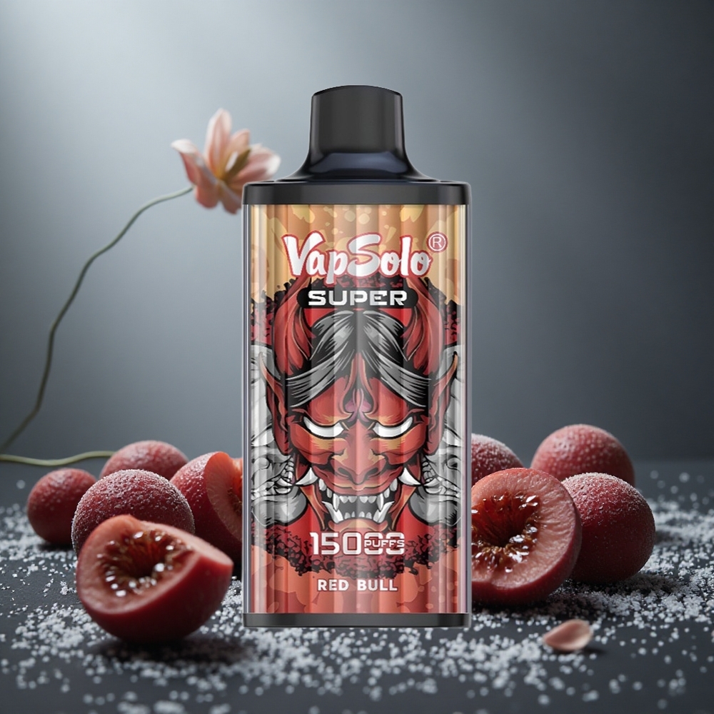 Vapsolo Super 15000パフ レッドブル 40ml 850mAh