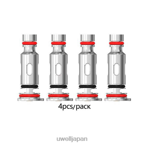 UWELL CALIBURN G2 コイル | 4個パック | UWELL Tokyo un2 メッシュ h 1.2Ω J0X2T2