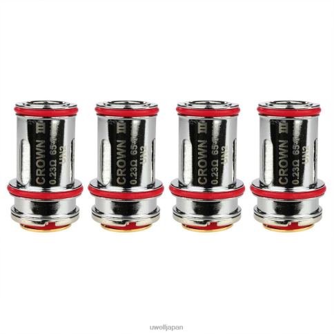 UWELL CROWN 3 コイル (4 パック) | UWELL ベイプ un2 メッシュ 0.23Ω J0X2T94