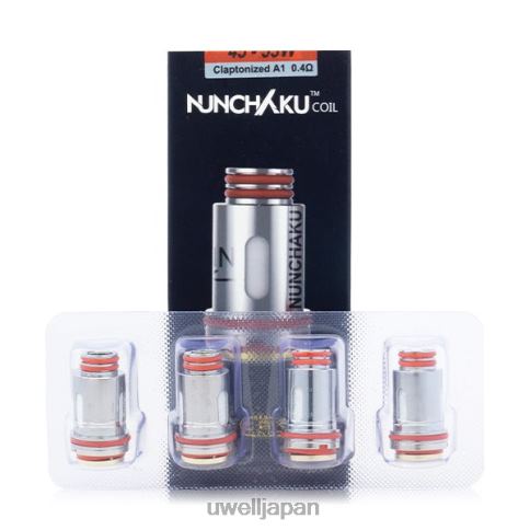 UWELL NUNCHAKU コイル (4 パック) | UWELL Tokyo 0.4オーム J0X2T262