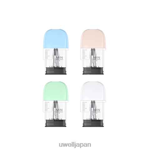 UWELL POPREEL P1 交換用ポッド (4 個パック) | UWELL ベイプ 1.2オーム J0X2T84