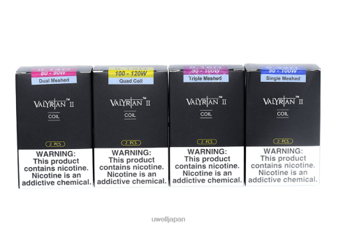 UWELL VALYRIAN 2 交換用コイル（2個パック） | UWELL Shop un2 シングルメッシュ 0.32Ω J0X2T28